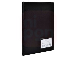 Pasta Catálogo C/50 Envelopes Finos - Preta