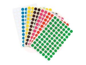 Etiqueta Redonda Nº13 - 12 Folhas