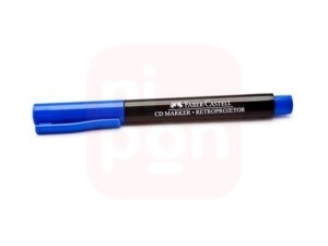 Caneta Retroprojetor 1.0mm Azul - Faber-Castell