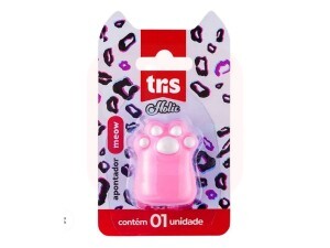 Apontador Tris Holic Meow Pets Cores Sortidas