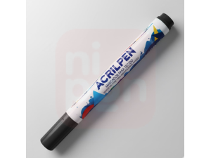 Caneta Marcador para Tecido Preto - Acrilex 