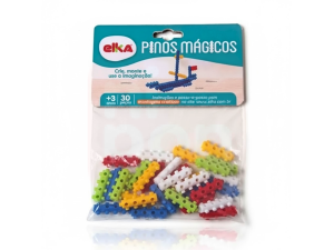 Brinquedo Pedagógico Pinos Mágicos 30 Pinos - Elka
